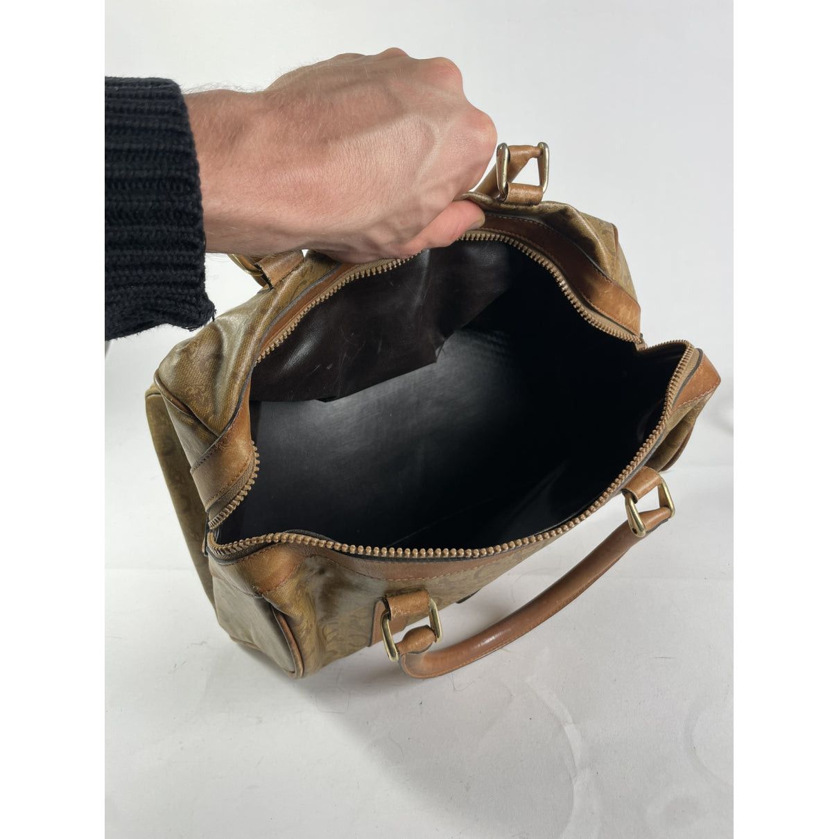 Celine SAC SEAU Gold Leather Handbag Size ONE SIZE - 5 Thumbnail