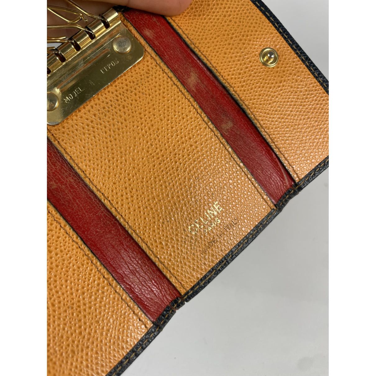 Celine Navy Leather Purse Size ONE SIZE - 3 Thumbnail