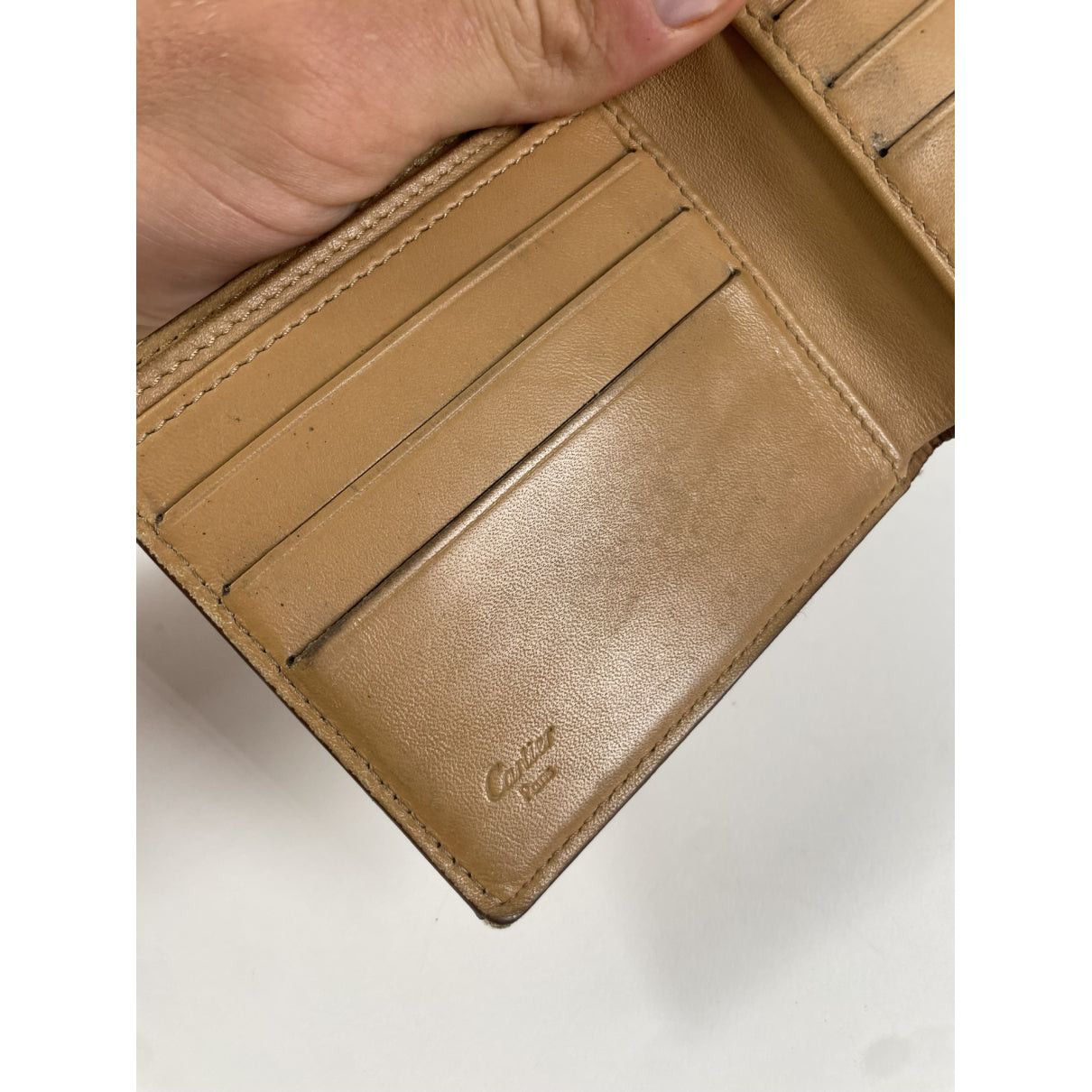Cartier Beige Leather Purse Size ONE SIZE - 5 Thumbnail