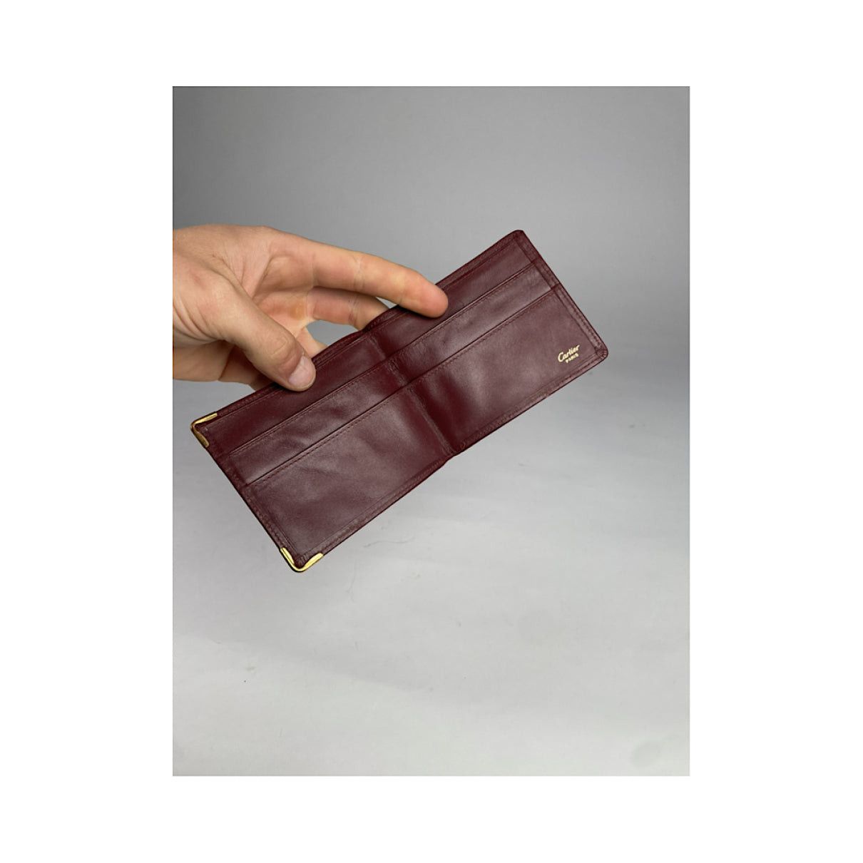 Cartier Burgundy Patent Leather Purse Size ONE SIZE - 5 Thumbnail