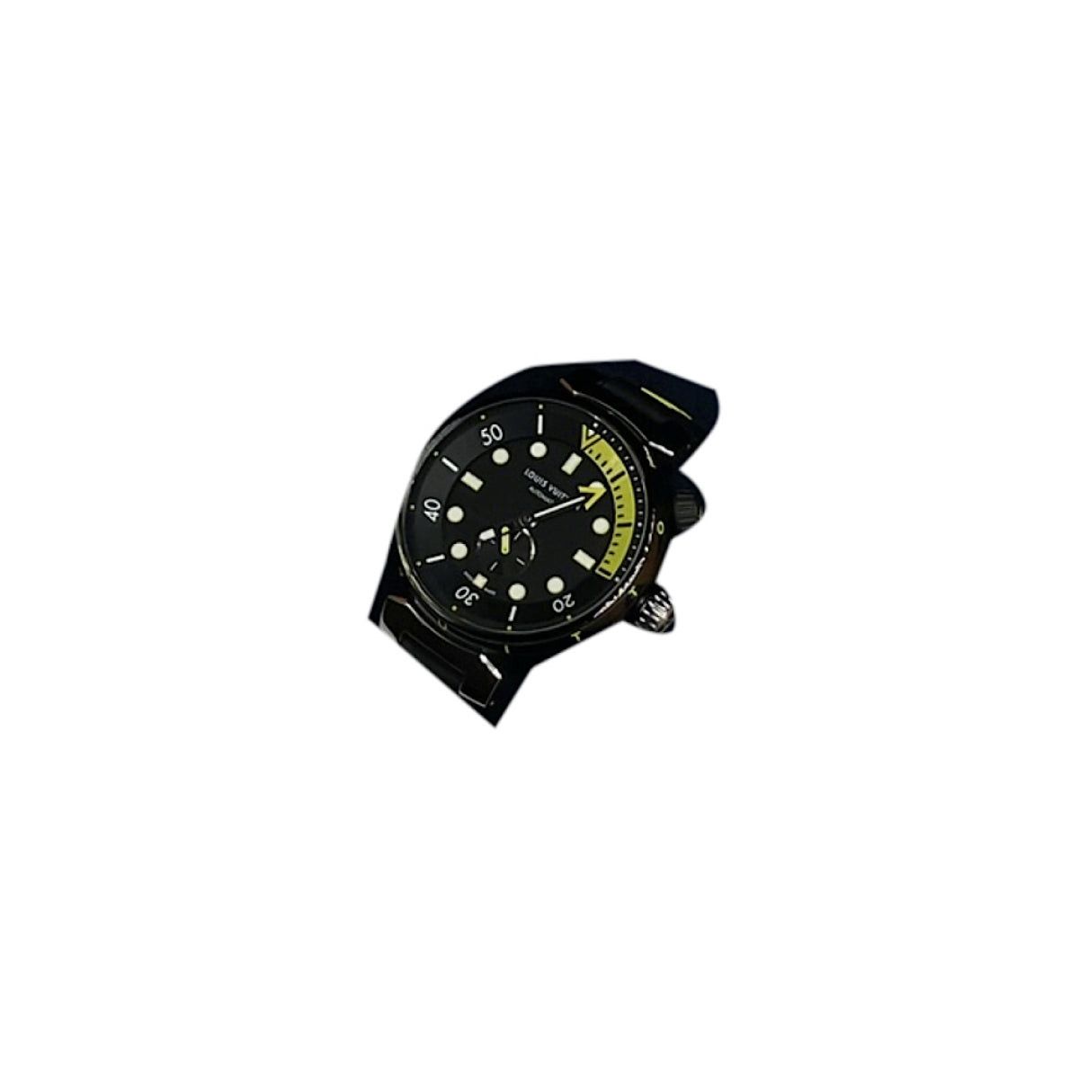 Louis Vuitton Tambour Black Steel Watche Size ONE SIZE - 2 Thumbnail