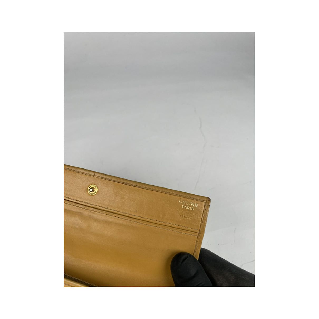Celine Triomphe Brown Leather Wallet Size ONE SIZE - 4 Thumbnail