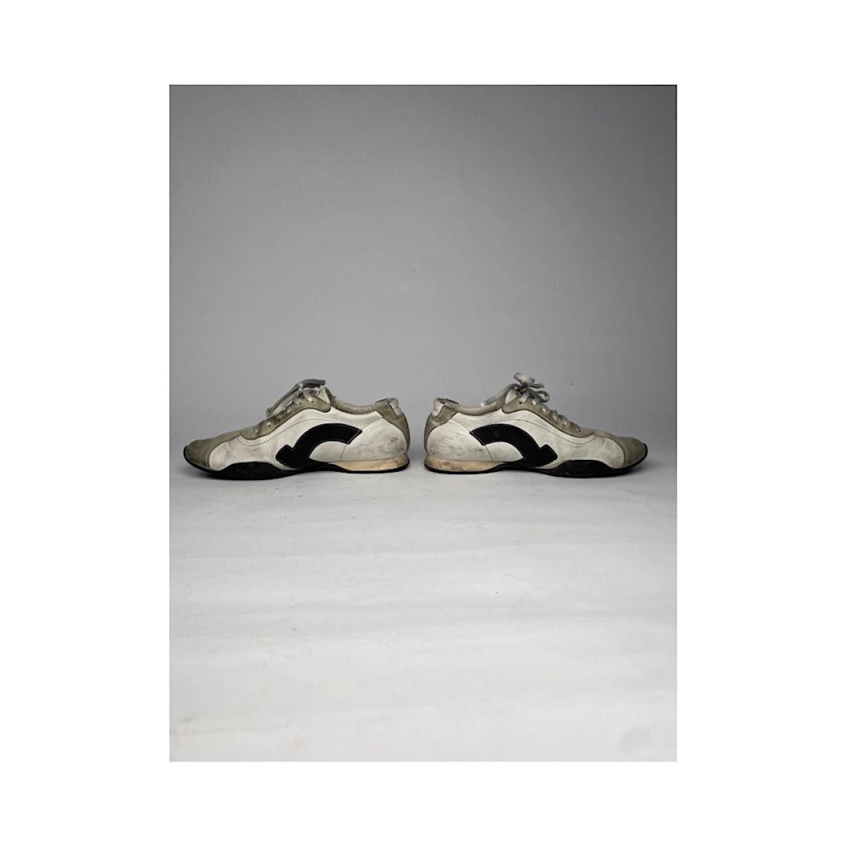 Salvatore Ferragamo Black Leather Trainer Size US 11 / IT 41 - 3 Thumbnail