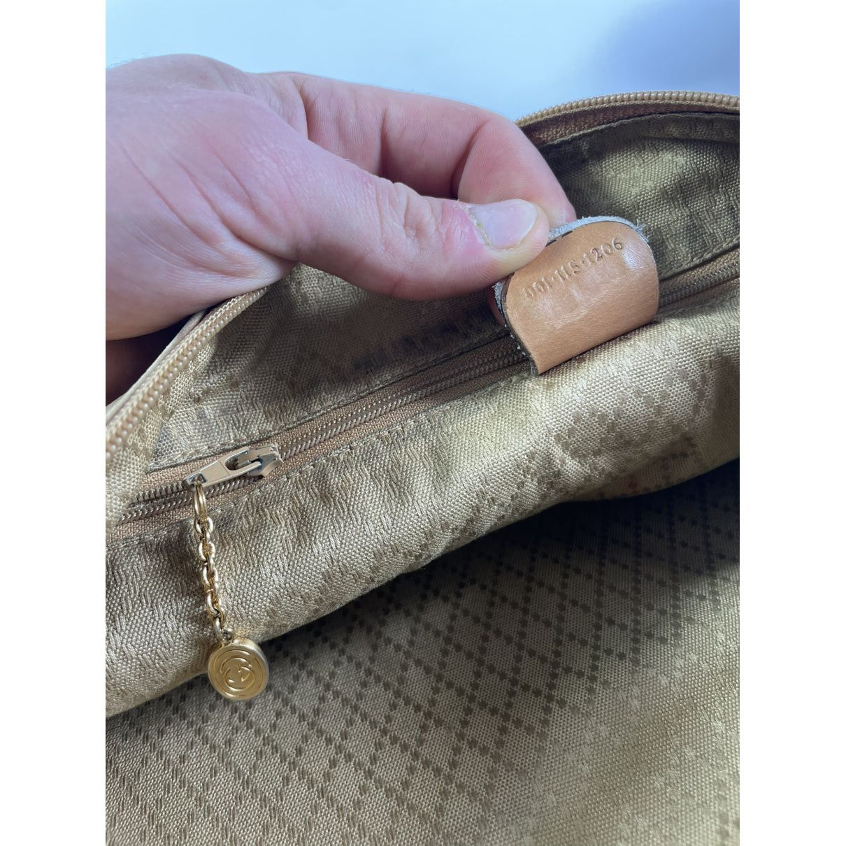Gucci Blondie Beige Leather Handbag Size ONE SIZE - 2 Thumbnail