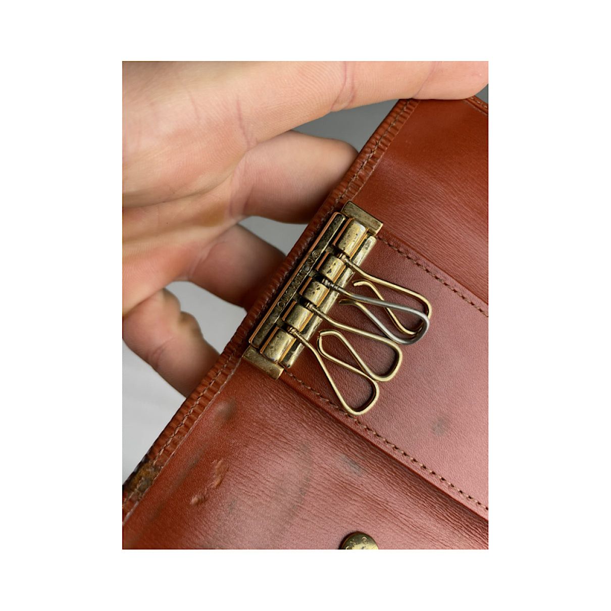 Louis Vuitton Lockme Orange Leather Purse Size ONE SIZE - 5 Thumbnail
