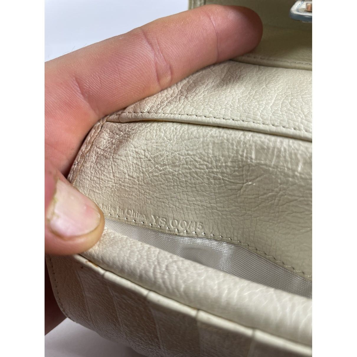 Celine Triomphe White Leather Wallet Size ONE SIZE - 4 Thumbnail
