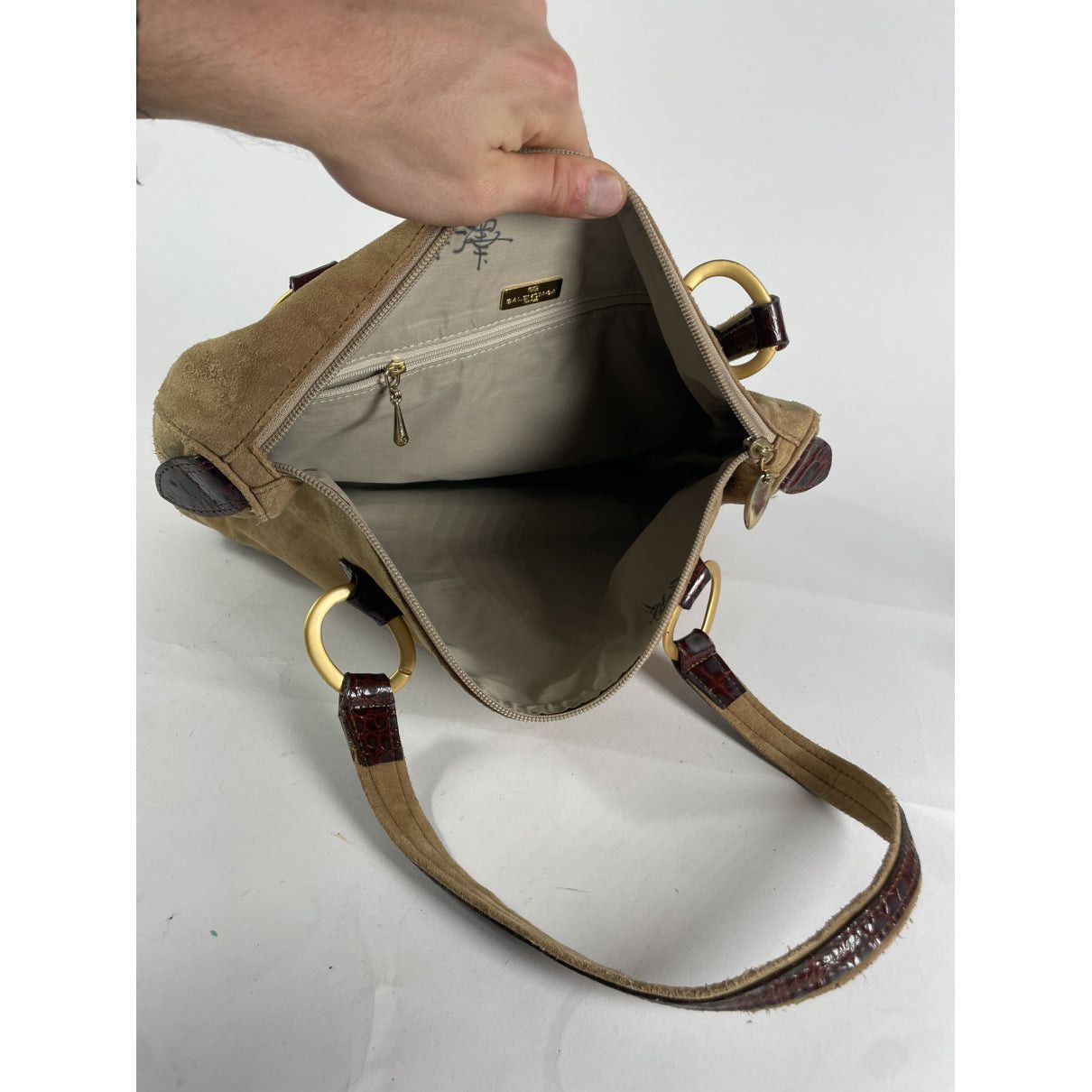 Balenciaga City Brown Leather Handbag Size ONE SIZE - 2 Thumbnail