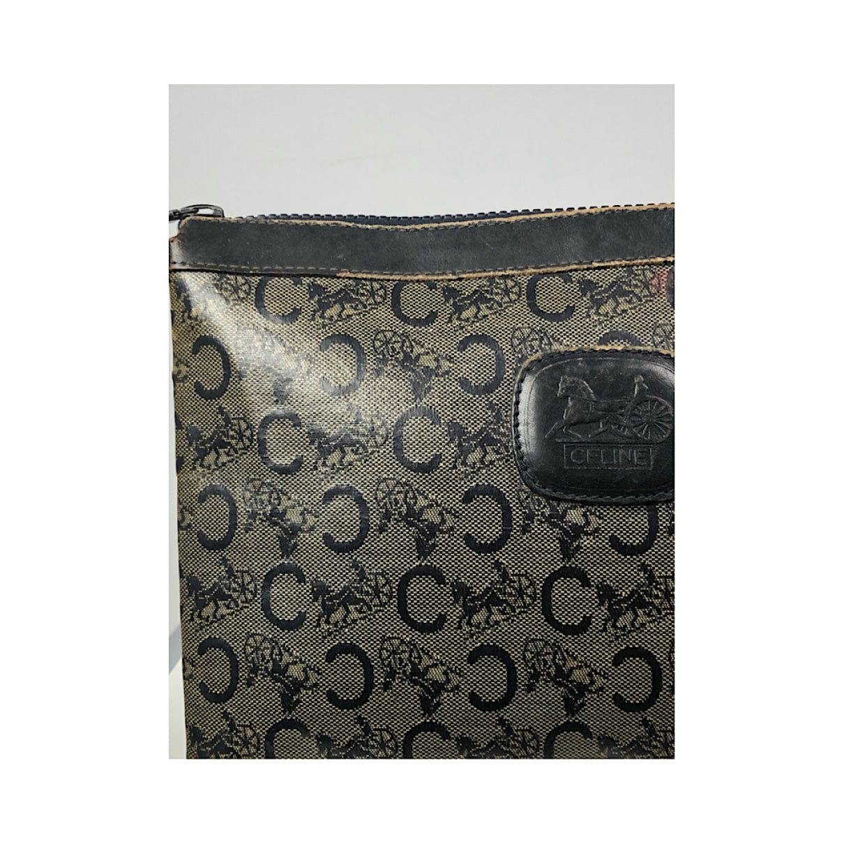 Celine Black Leather Clutch Bag Size ONE SIZE - 3 Thumbnail