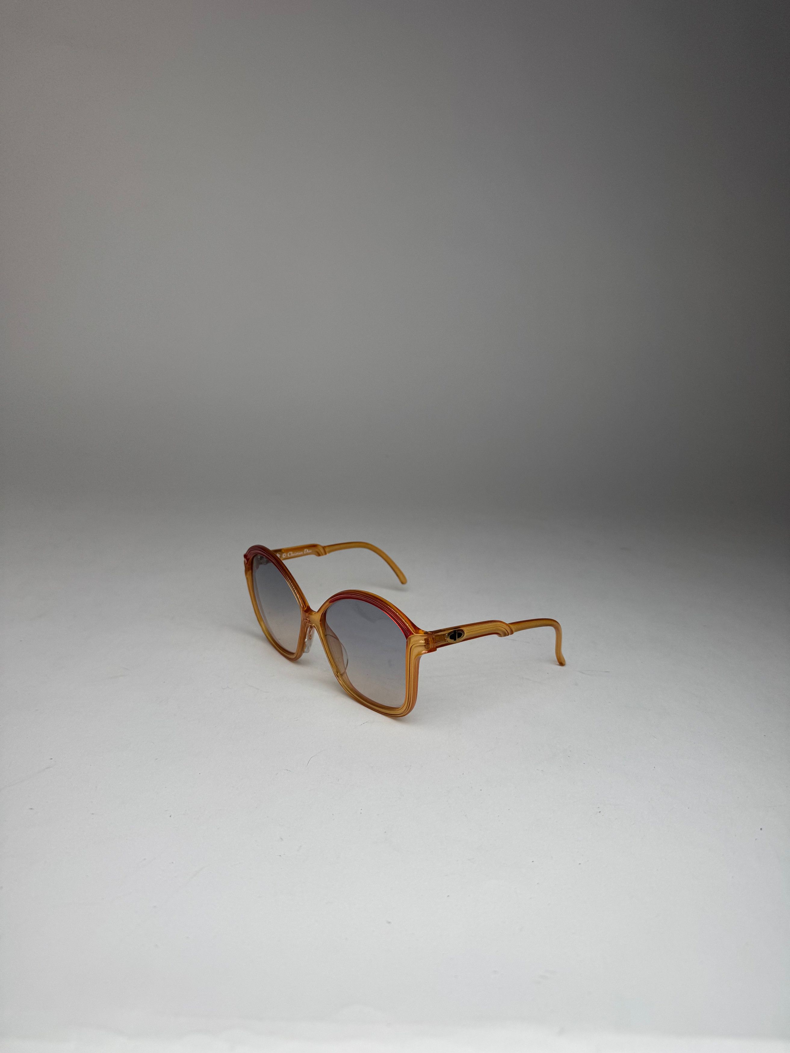 Dior Vintage Sunglasses orange Size ONE SIZE - 12 Thumbnail