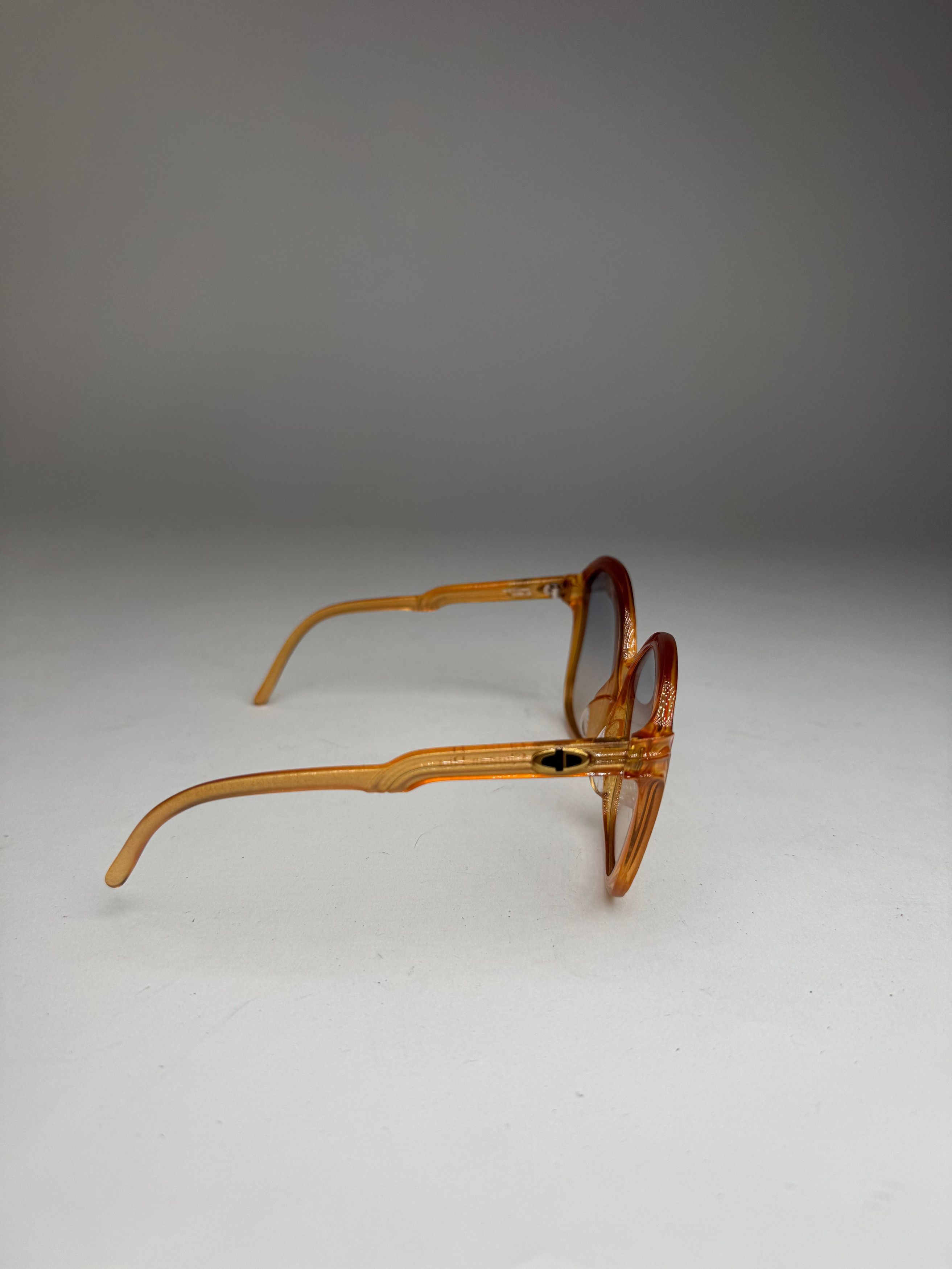 Dior Vintage Sunglasses orange Size ONE SIZE - 3 Thumbnail