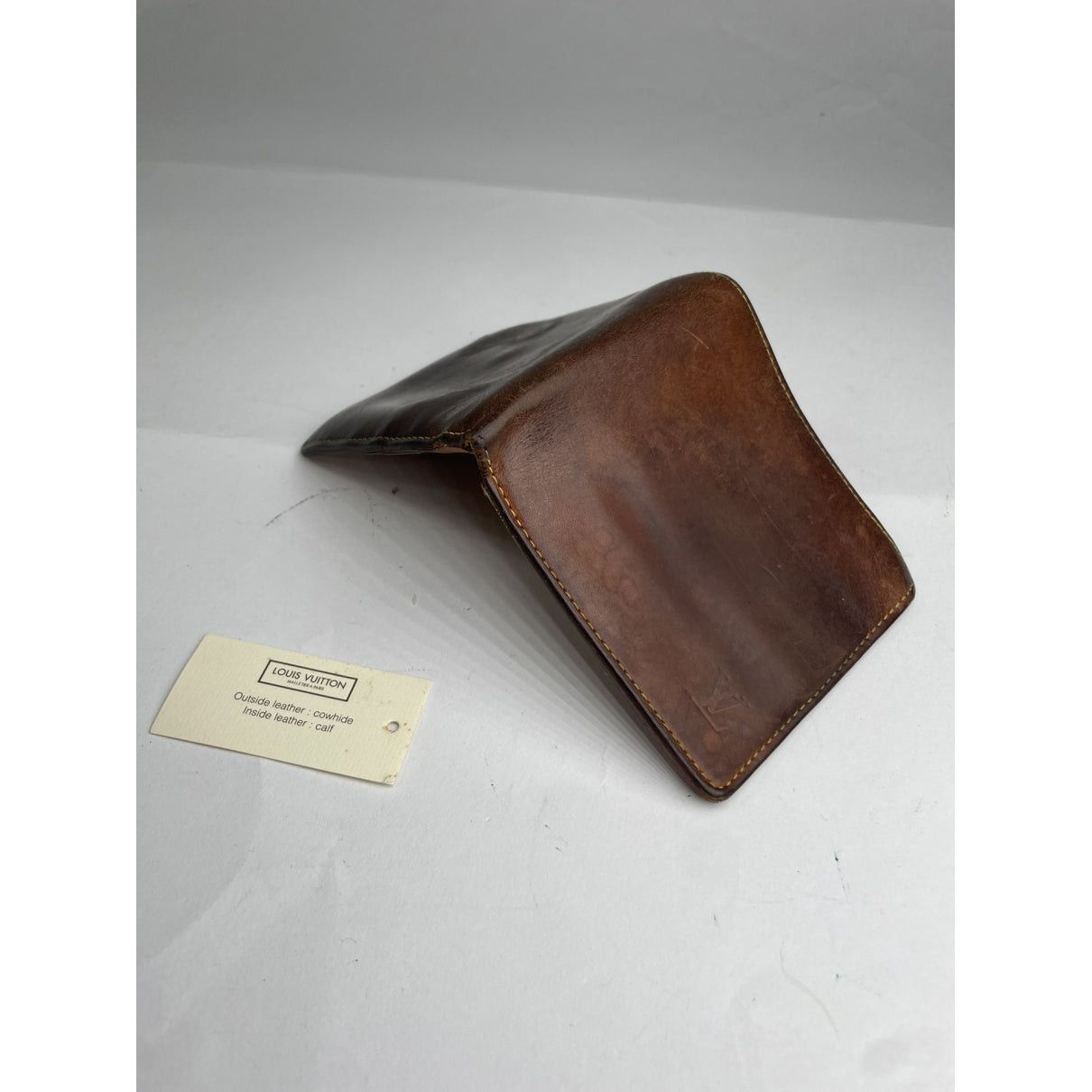 Louis Vuitton Daily Brown Leather Purse Size ONE SIZE - 4 Thumbnail