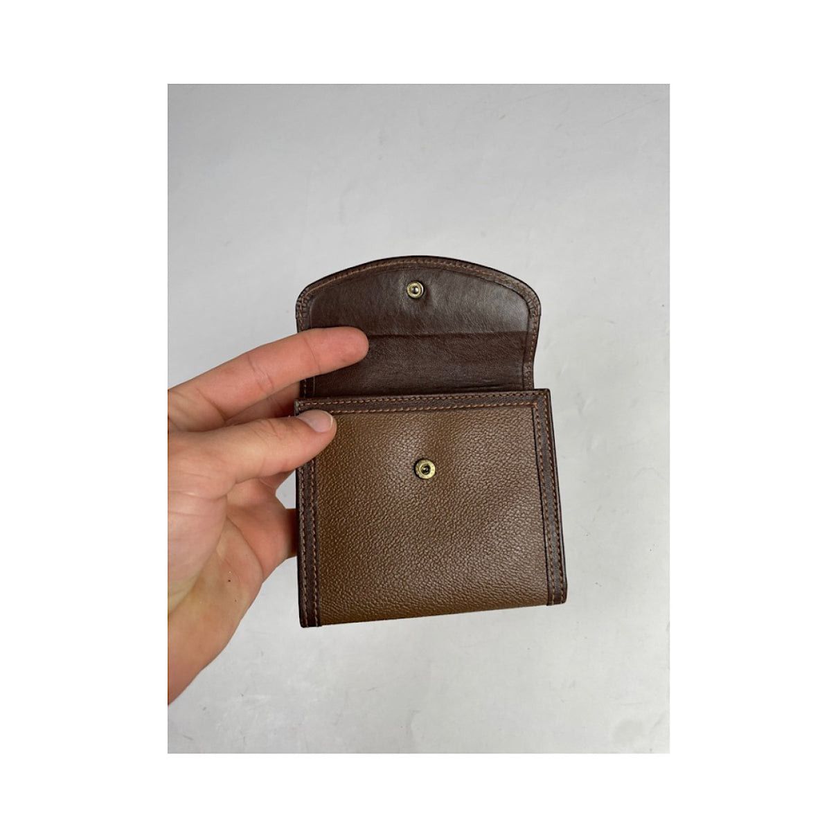 Trussardi Brown Leather Wallet Size ONE SIZE - 3 Thumbnail