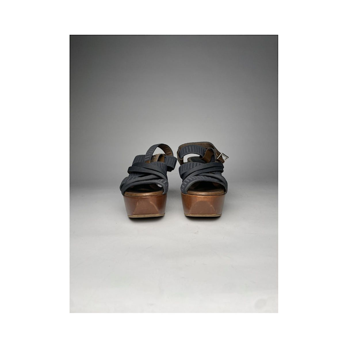 Marni Black Leather Mules & Clog Size S / US 4 / IT 40 - 3 Thumbnail