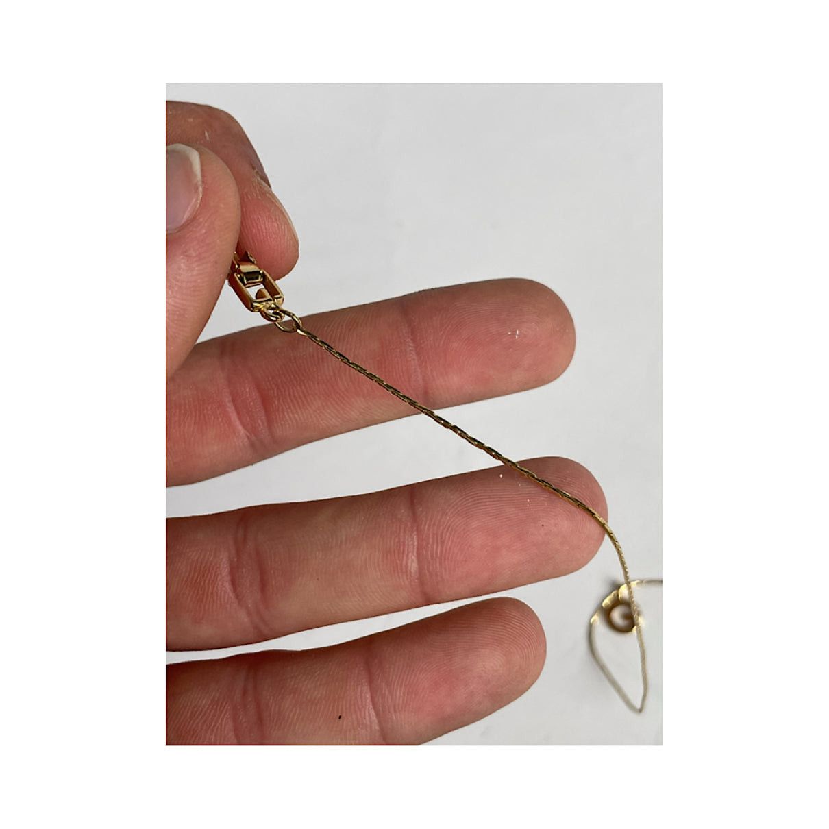 Givenchy Gold Steel Necklace Size ONE SIZE - 2 Thumbnail