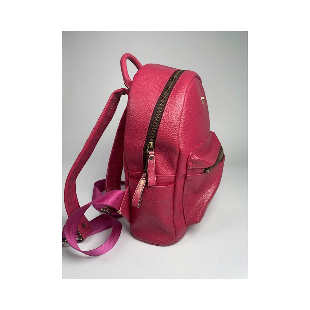 Other Samantha Thavasa Pink Leather Backpack Size ONE SIZE - 4 Thumbnail