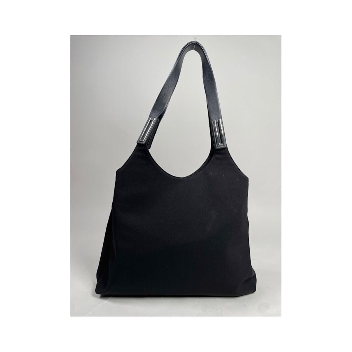 Salvatore Ferragamo Wanda North South Black Polyester Handbag Size ONE SIZE - 5 Thumbnail