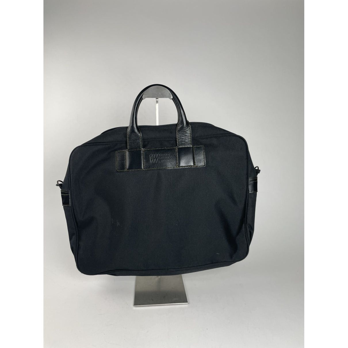 Issey Miyake Black Leather Handbag Size ONE SIZE - 4 Thumbnail