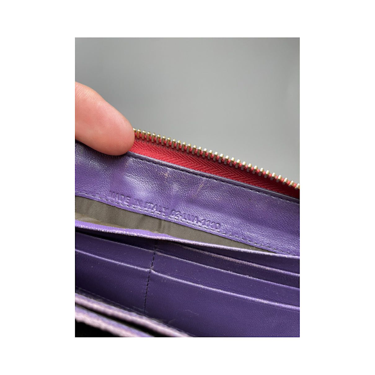 Dior Lady Red Patent Leather Wallet Size ONE SIZE - 5 Thumbnail