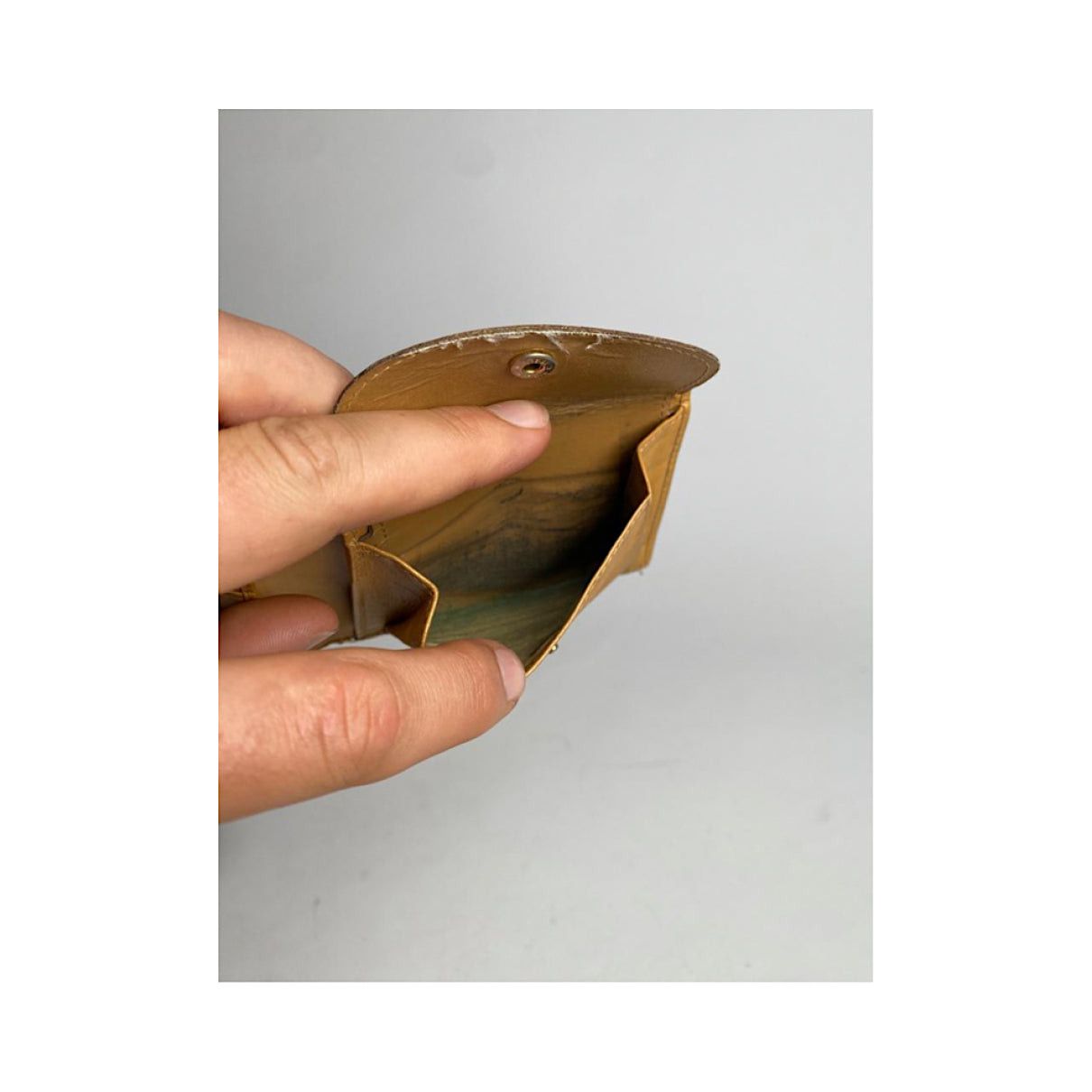 Celine Triomphe Vintage Brown Leather Wallet Size ONE SIZE - 5 Thumbnail