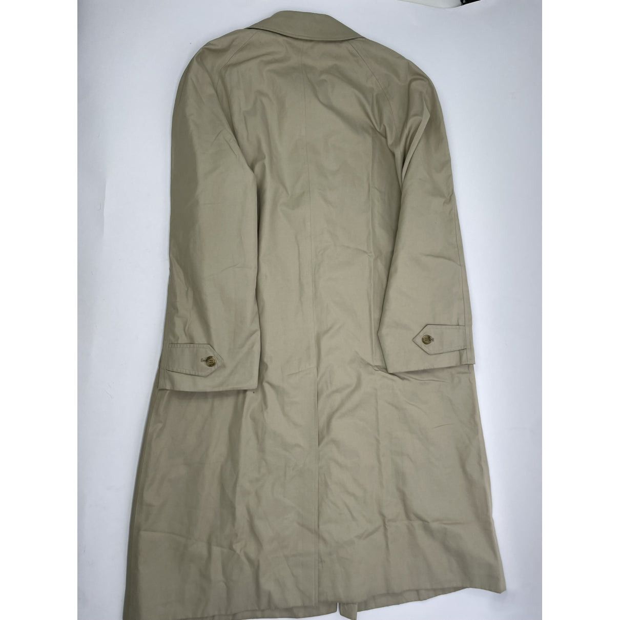 Burberry Beige Cotton Coat Size L / US 10 / IT 46 - 5 Thumbnail