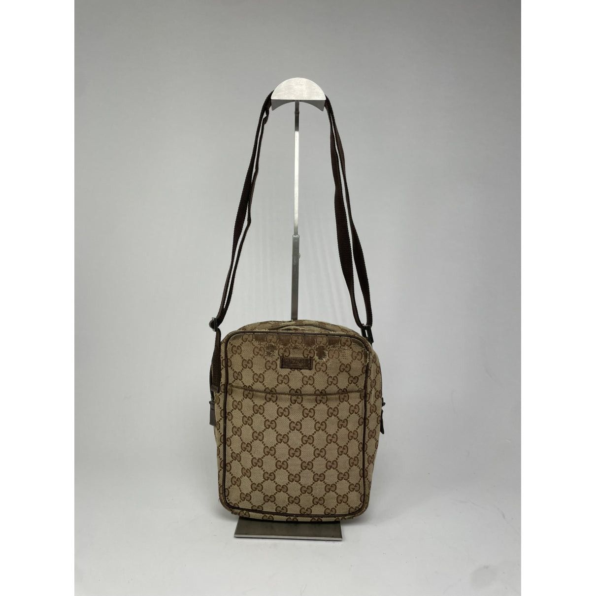 Gucci Jackie Vintage Beige Cotton Handbag Size ONE SIZE - 2 Thumbnail