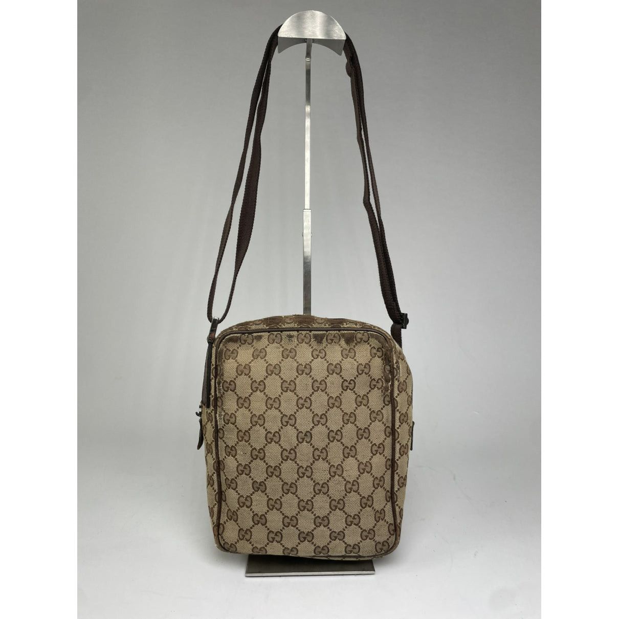 Gucci Jackie Vintage Beige Cotton Handbag Size ONE SIZE - 4 Thumbnail