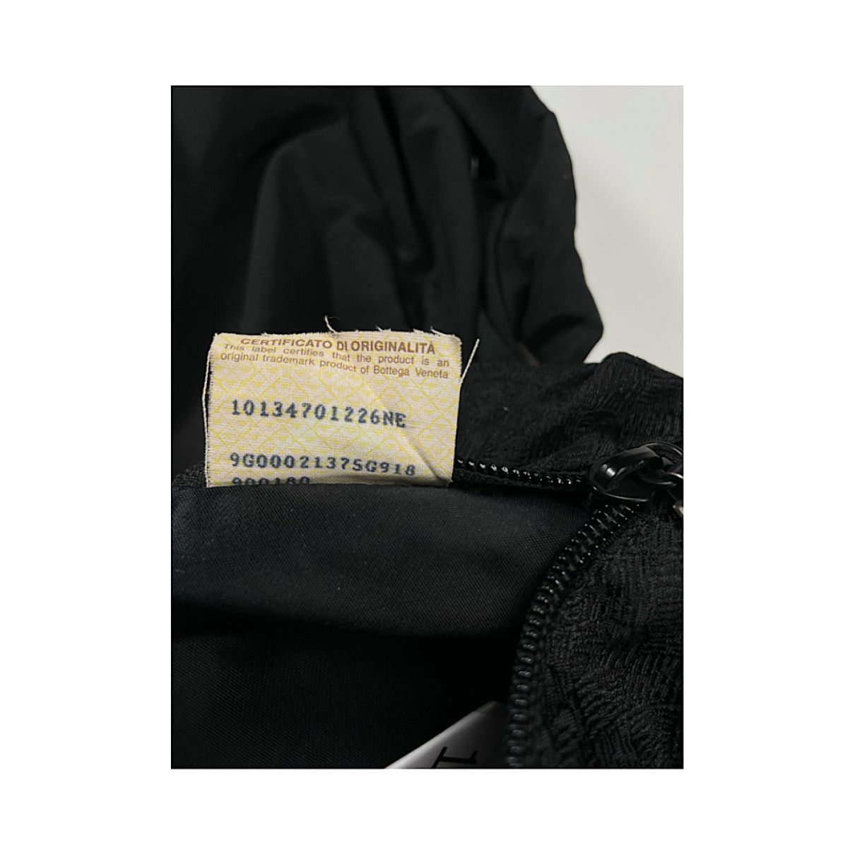Bottega Veneta Veneta Black Polyester Handbag Size ONE SIZE - 4 Thumbnail