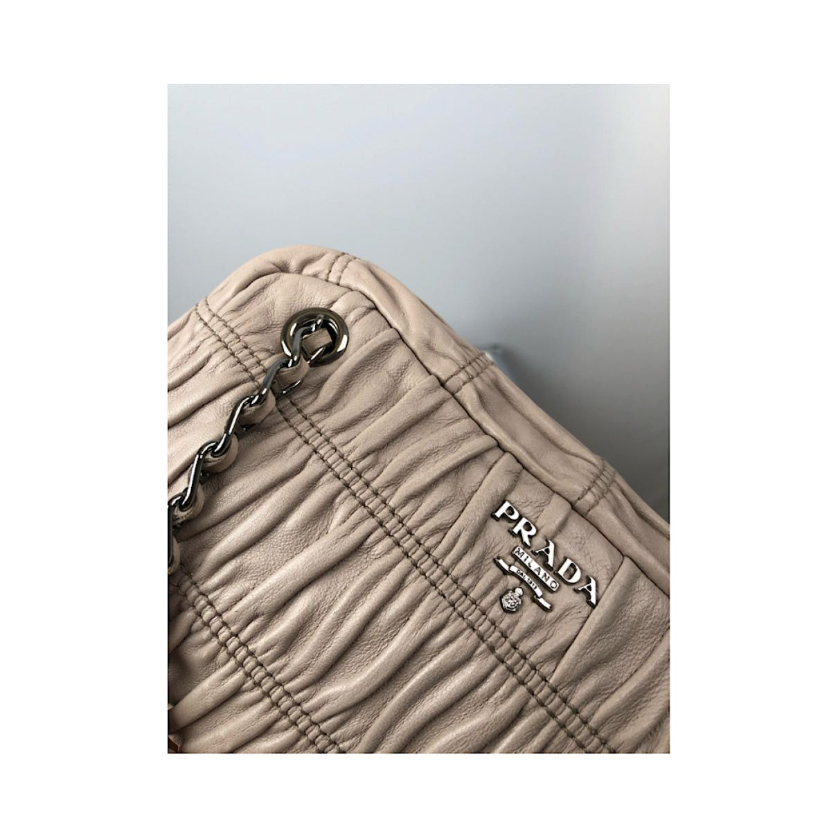 Prada Re-Edition 2005 Pink Leather Handbag Size ONE SIZE - 4 Thumbnail