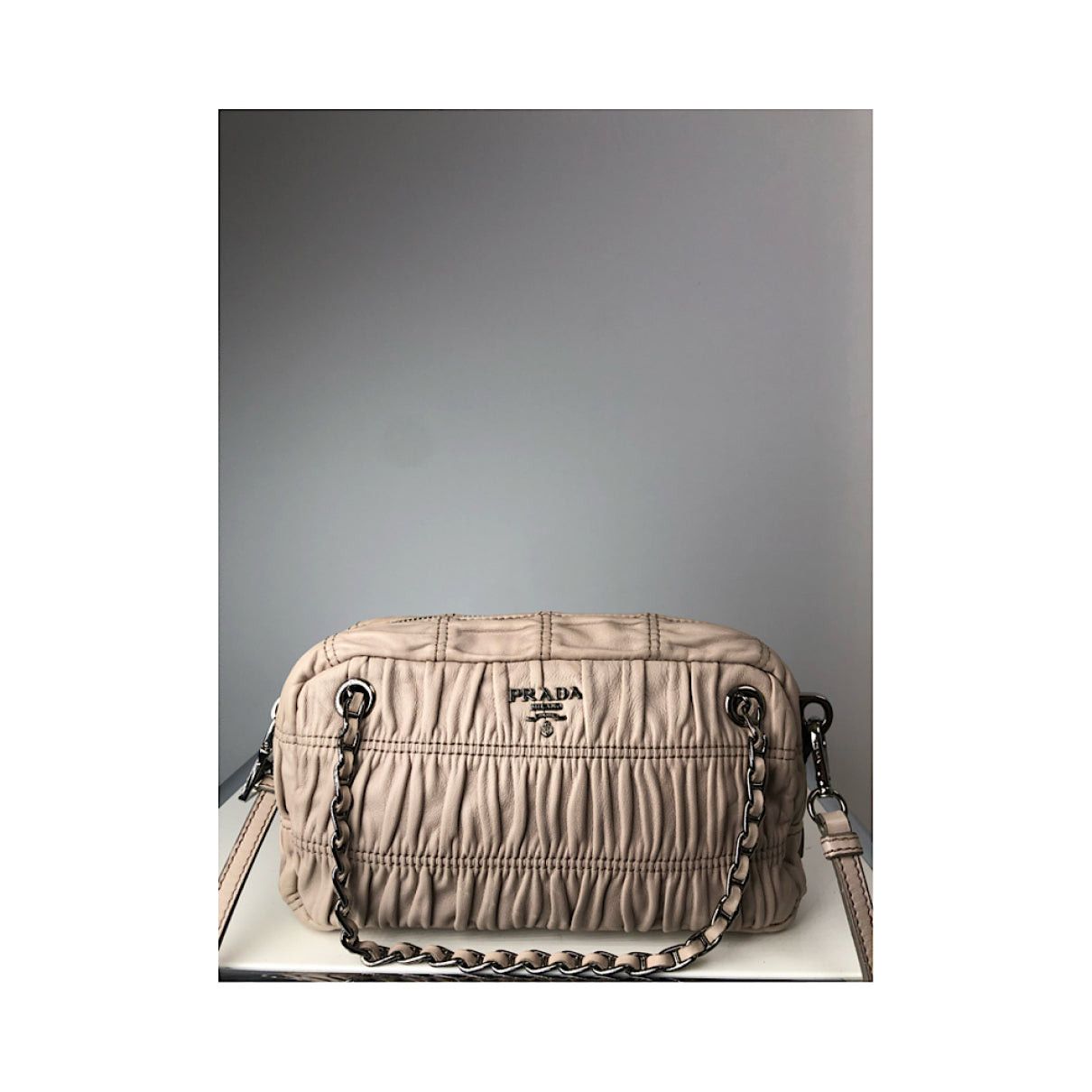 Prada Re-Edition 2005 Pink Leather Handbag Size ONE SIZE - 5 Thumbnail