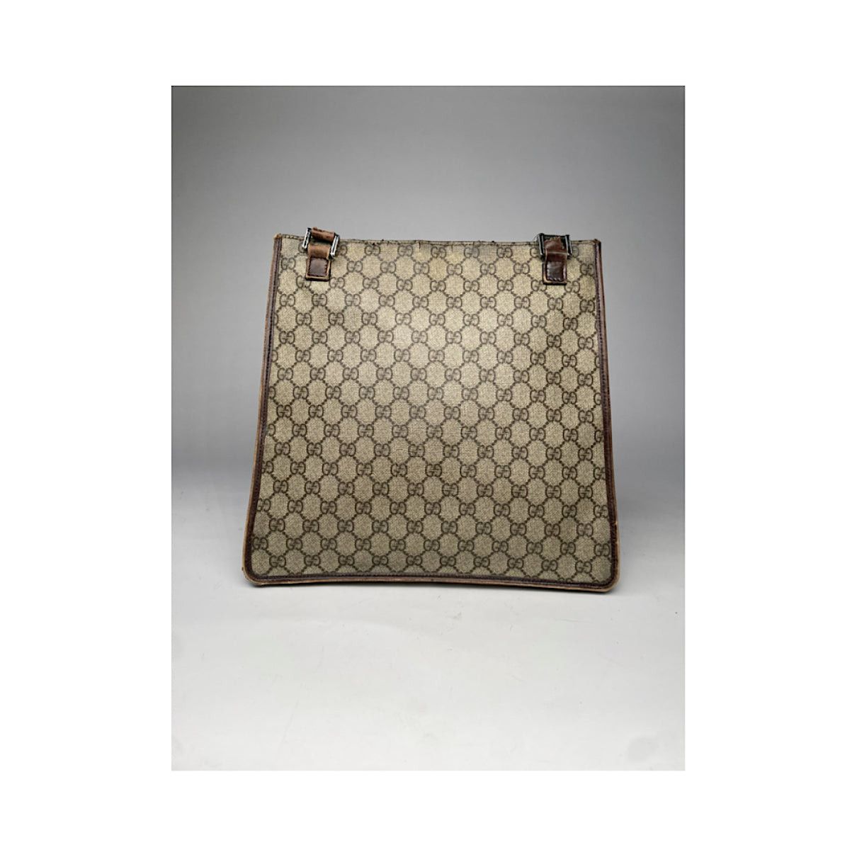 Gucci Ophidia Cut Out Grey Leather Handbag Size ONE SIZE - 5 Thumbnail
