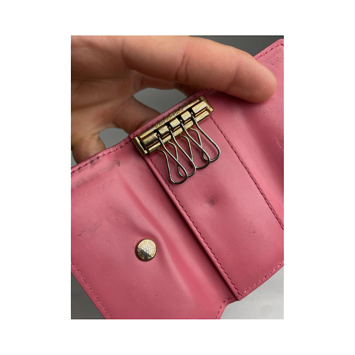 Louis Vuitton Lockme Red Leather Purse Size ONE SIZE - 5 Thumbnail