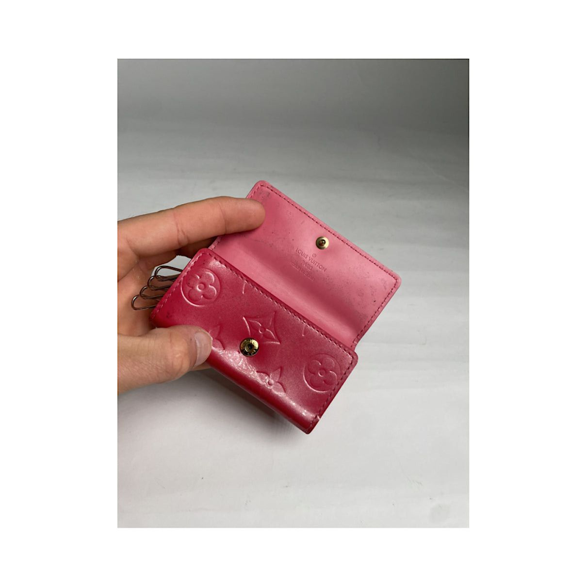 Louis Vuitton Lockme Red Leather Purse Size ONE SIZE - 3 Thumbnail
