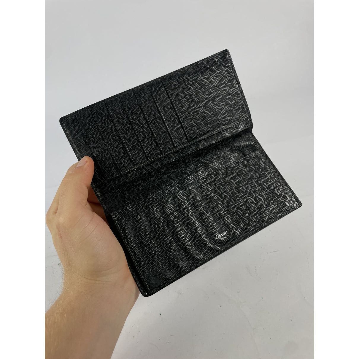 Cartier Black Leather Purse Size ONE SIZE - 3 Thumbnail