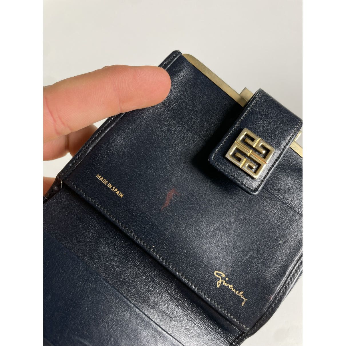 Givenchy White Leather Wallet Size ONE SIZE - 4 Thumbnail