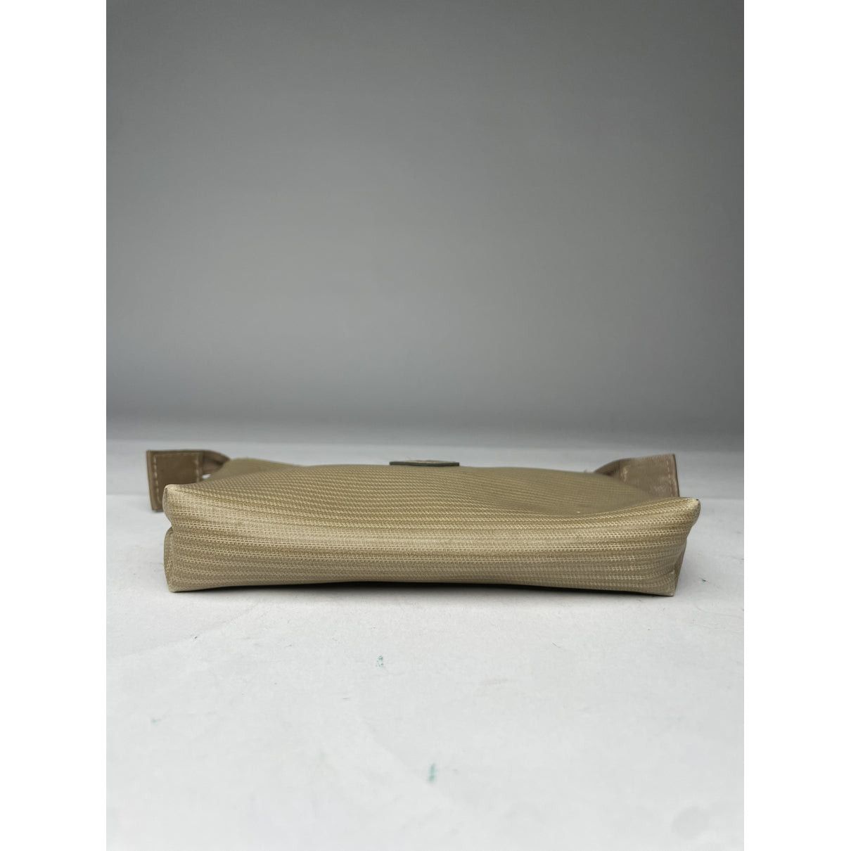 Yves Saint Laurent Beige Cotton Clutch Bag Size ONE SIZE - 3 Thumbnail