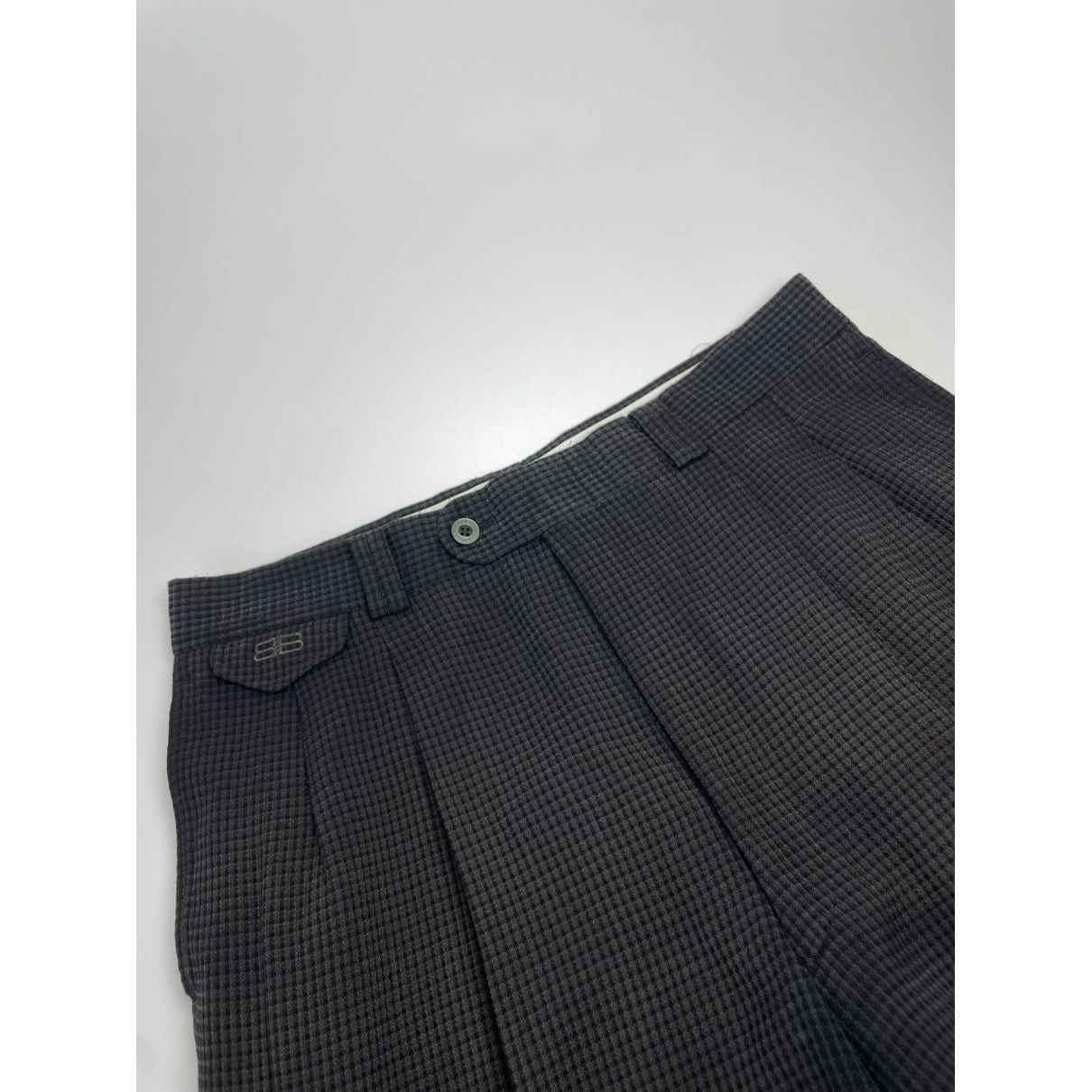 Balenciaga Black Wool Trouser Size 30" / US 8 / IT 44 - 2 Thumbnail