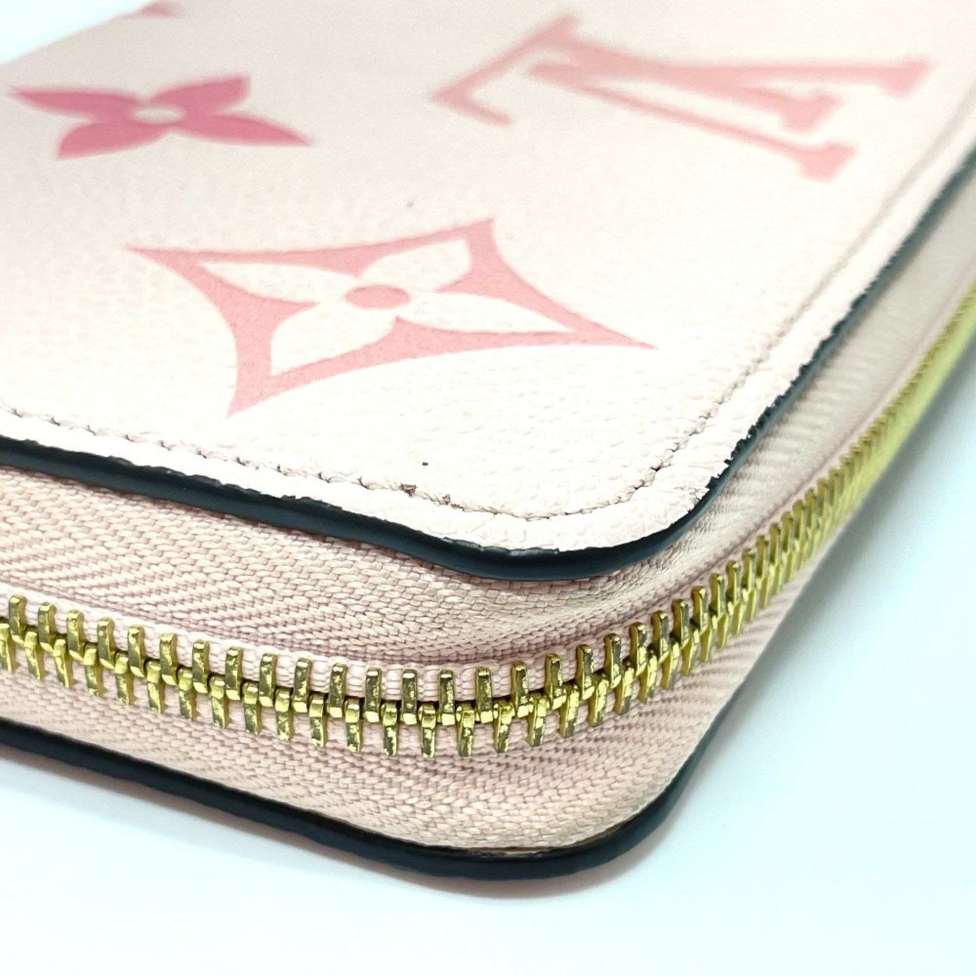 Louis Vuitton LOUIS VUITTON M80403 Monogram Empreinte by the Pool Zippy Wallet, Leather, Women's, Bouton de Rose/Pink, Gold Hardware Size ONE SIZE - 7 Thumbnail