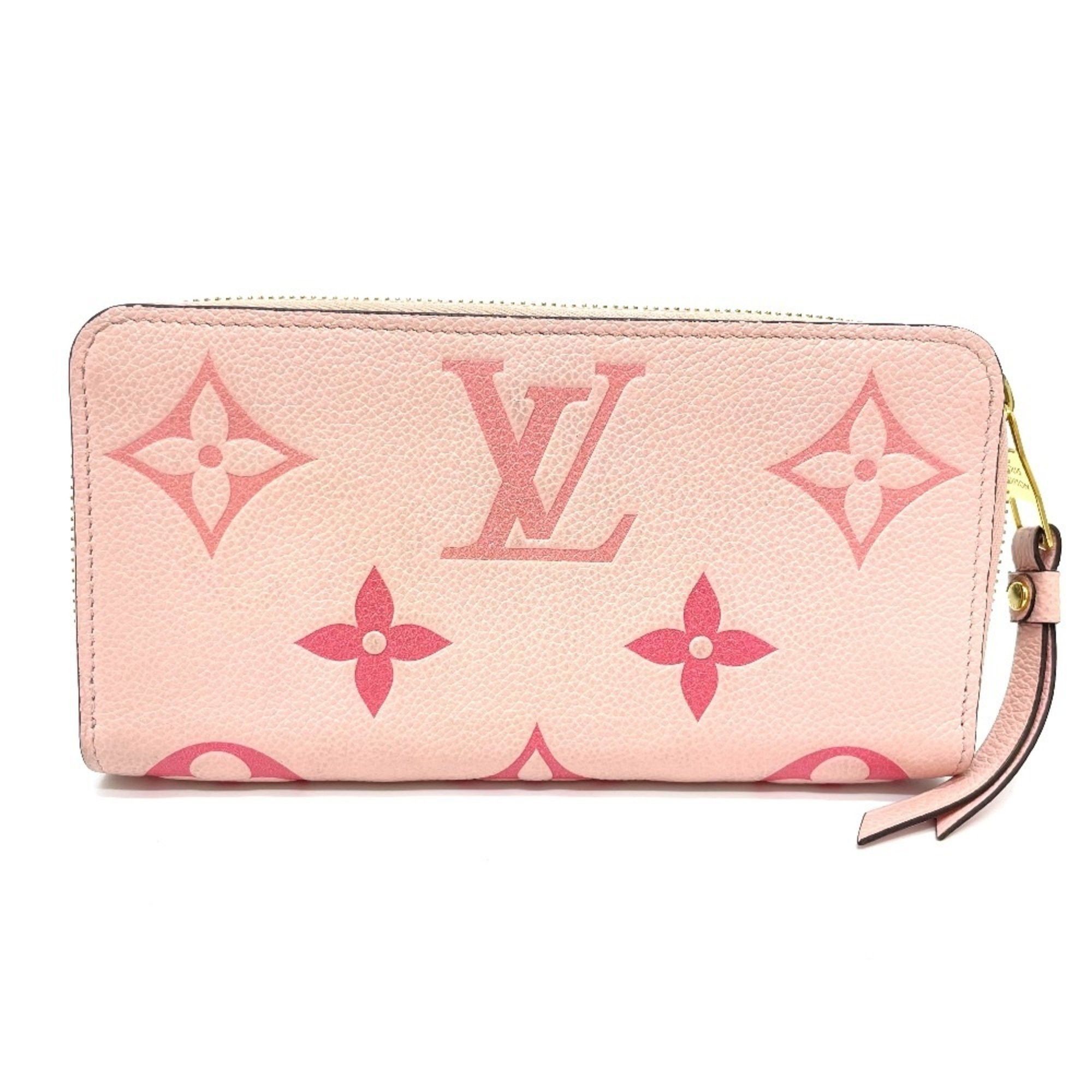 Louis Vuitton LOUIS VUITTON M80403 Monogram Empreinte by the Pool Zippy Wallet, Leather, Women's, Bouton de Rose/Pink, Gold Hardware Size ONE SIZE - 2 Thumbnail