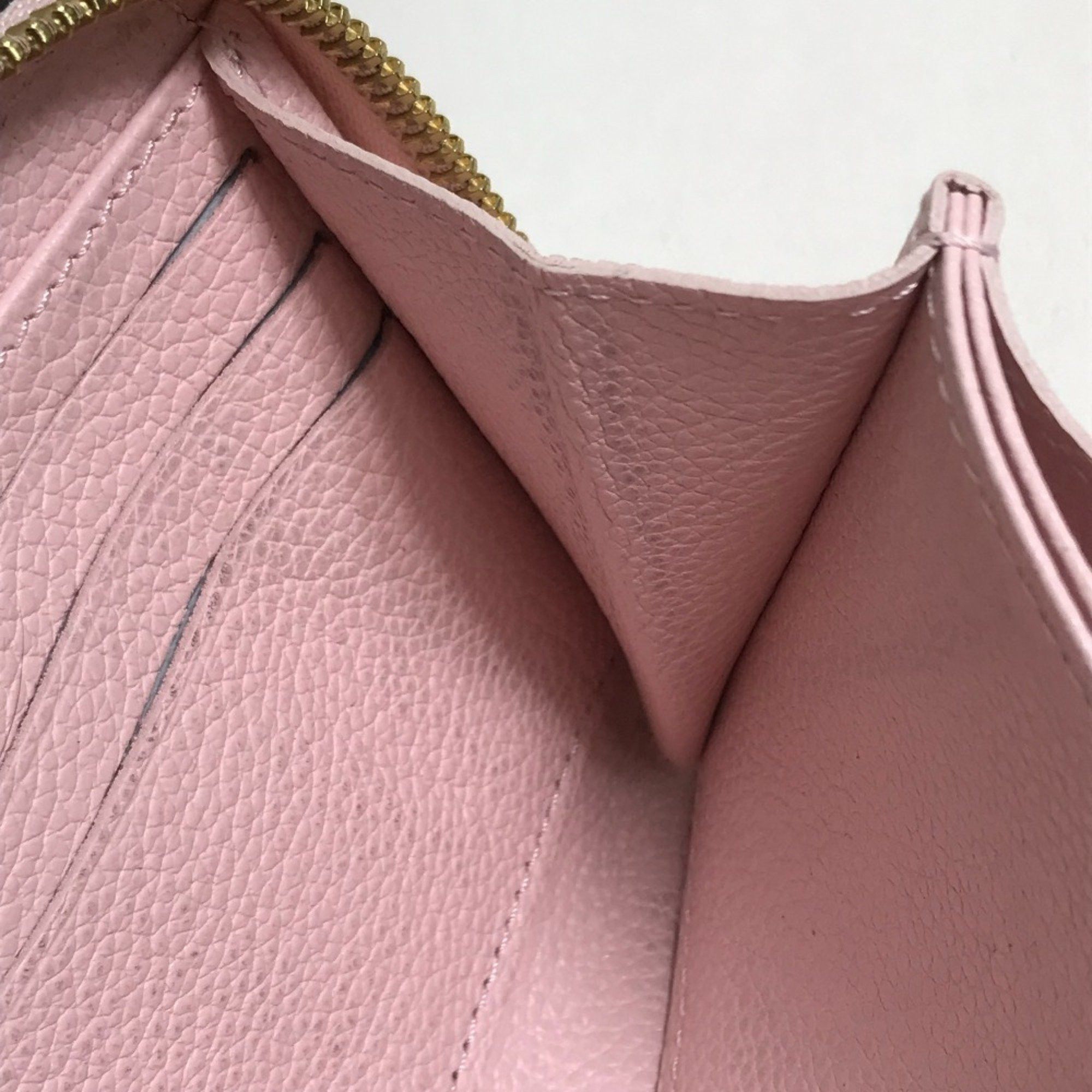 Louis Vuitton LOUIS VUITTON M80403 Monogram Empreinte by the Pool Zippy Wallet, Leather, Women's, Bouton de Rose, Pink Size ONE SIZE - 13 Thumbnail
