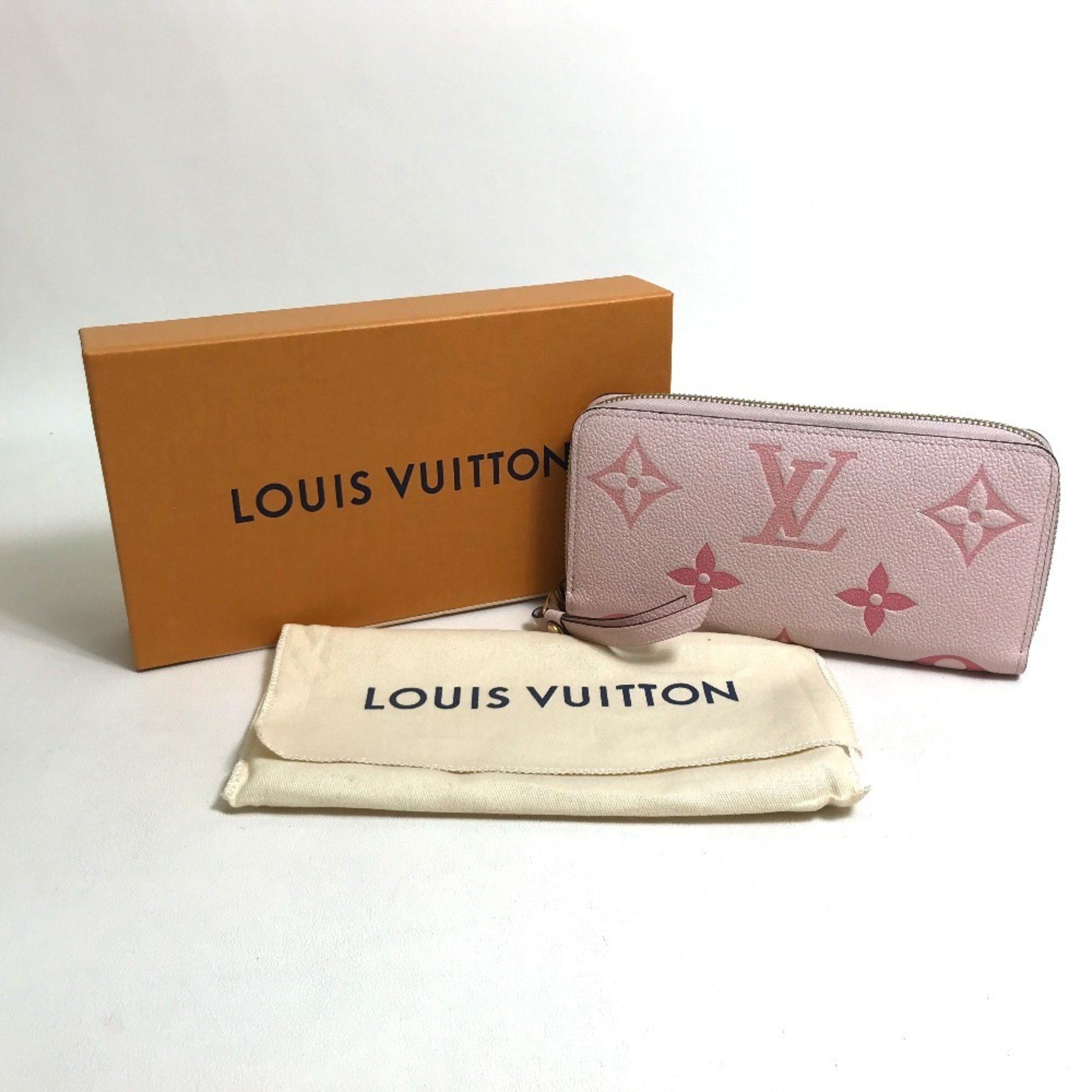 Louis Vuitton LOUIS VUITTON M80403 Monogram Empreinte by the Pool Zippy Wallet, Leather, Women's, Bouton de Rose, Pink Size ONE SIZE - 15 Thumbnail
