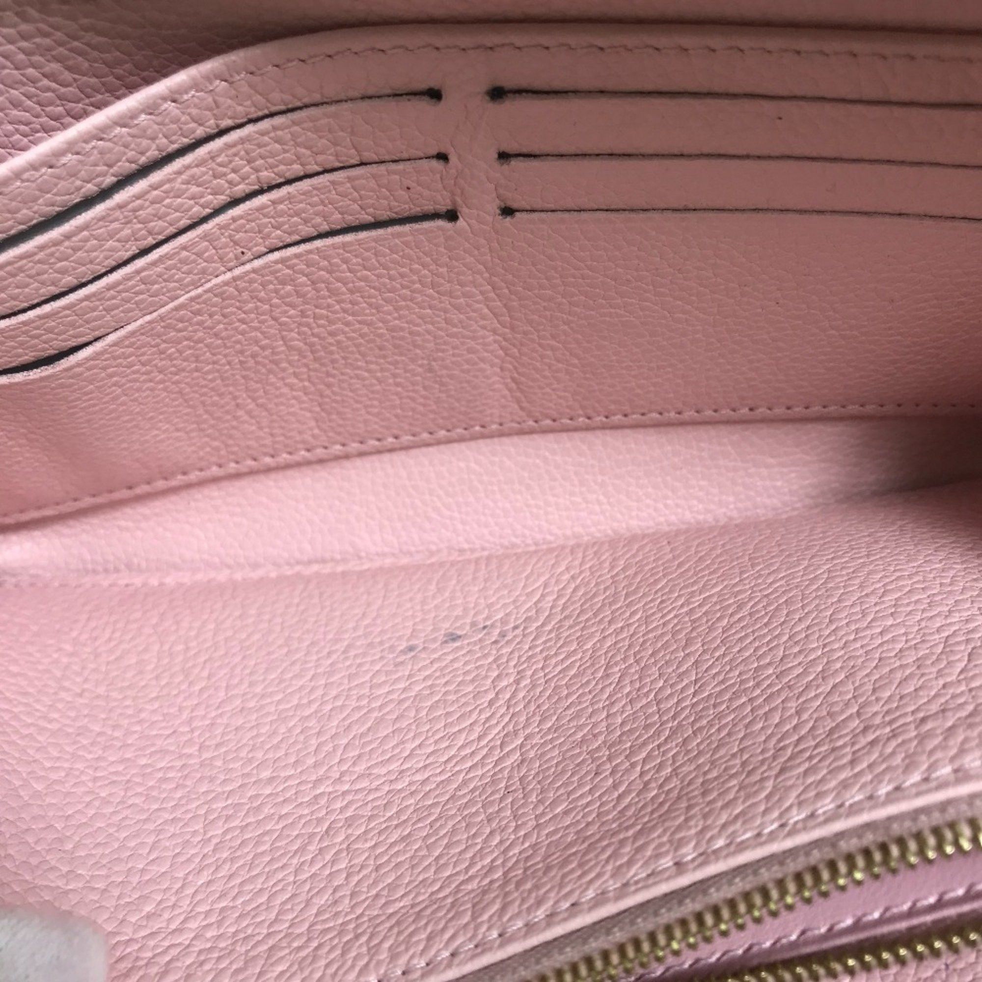Louis Vuitton LOUIS VUITTON M80403 Monogram Empreinte by the Pool Zippy Wallet, Leather, Women's, Bouton de Rose, Pink Size ONE SIZE - 9 Thumbnail