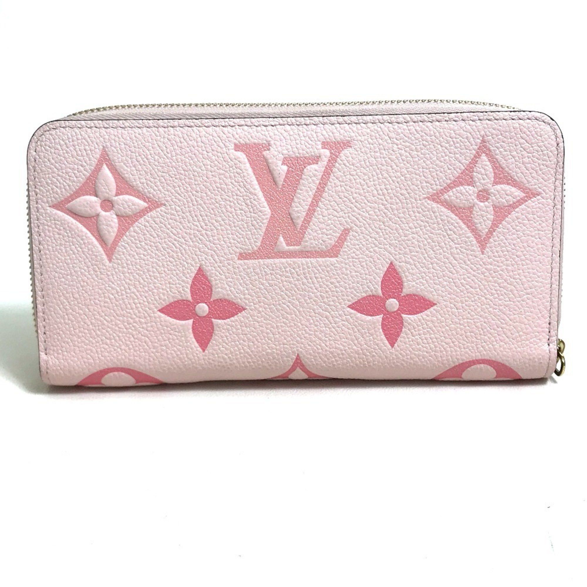 Louis Vuitton LOUIS VUITTON M80403 Monogram Empreinte by the Pool Zippy Wallet, Leather, Women's, Bouton de Rose, Pink Size ONE SIZE - 2 Thumbnail