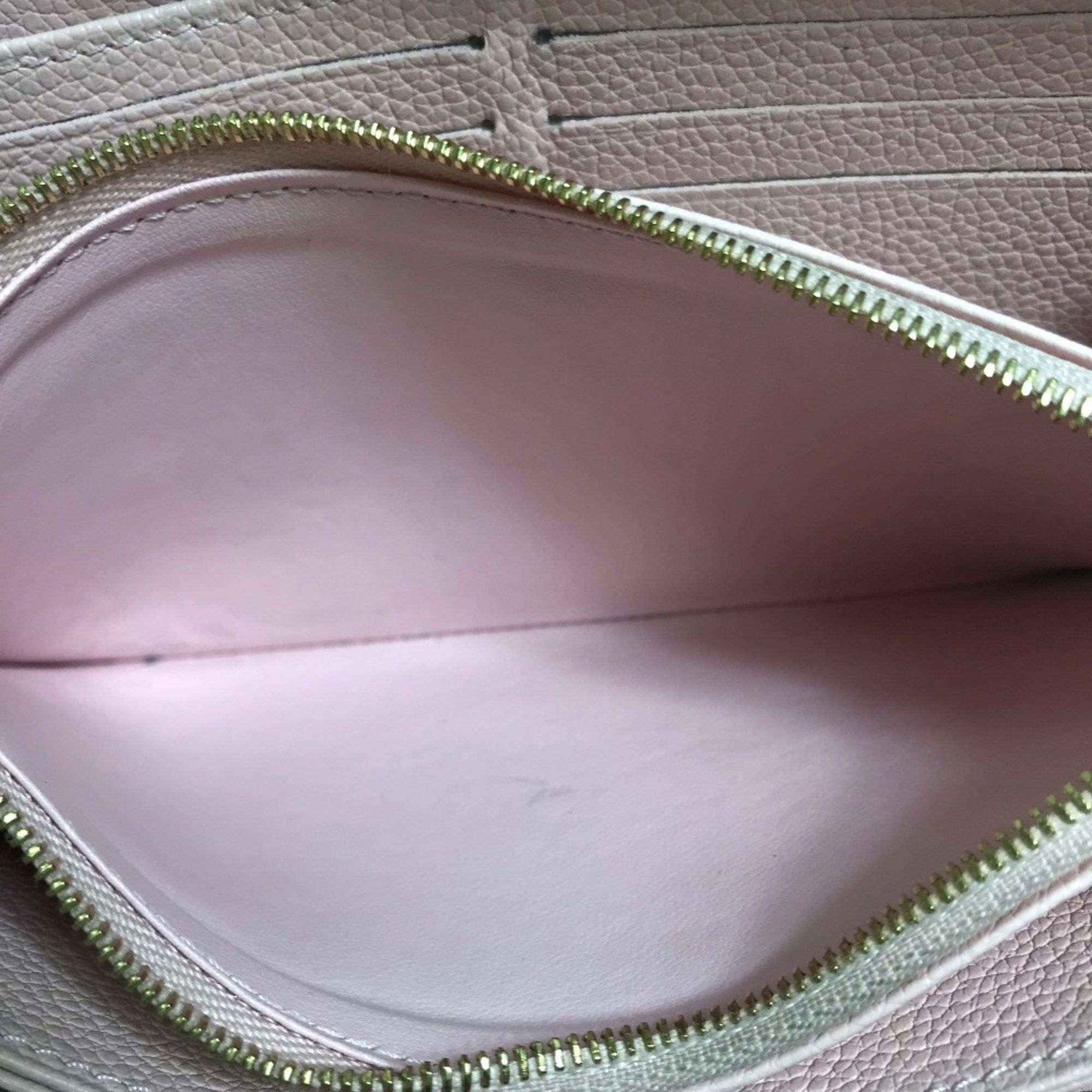 Louis Vuitton LOUIS VUITTON M80403 Monogram Empreinte by the Pool Zippy Wallet, Leather, Women's, Bouton de Rose, Pink Size ONE SIZE - 8 Thumbnail