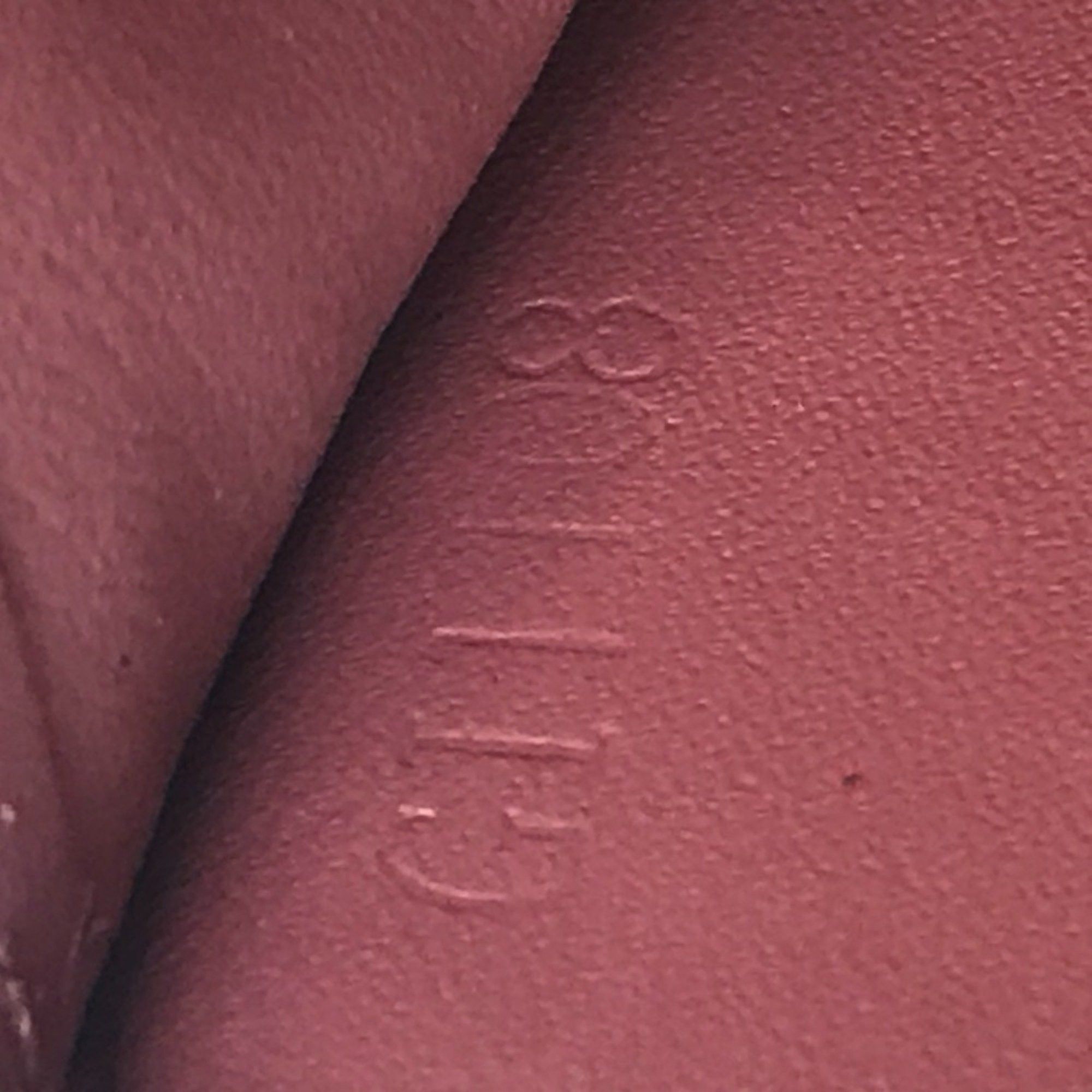 Louis Vuitton LOUIS VUITTON M62318 Monogram Zippy Venice Long Wallet in Patent Leather/Monogram Canvas, Women's, Vieux Rose, Pink Beige Size ONE SIZE - 11 Thumbnail