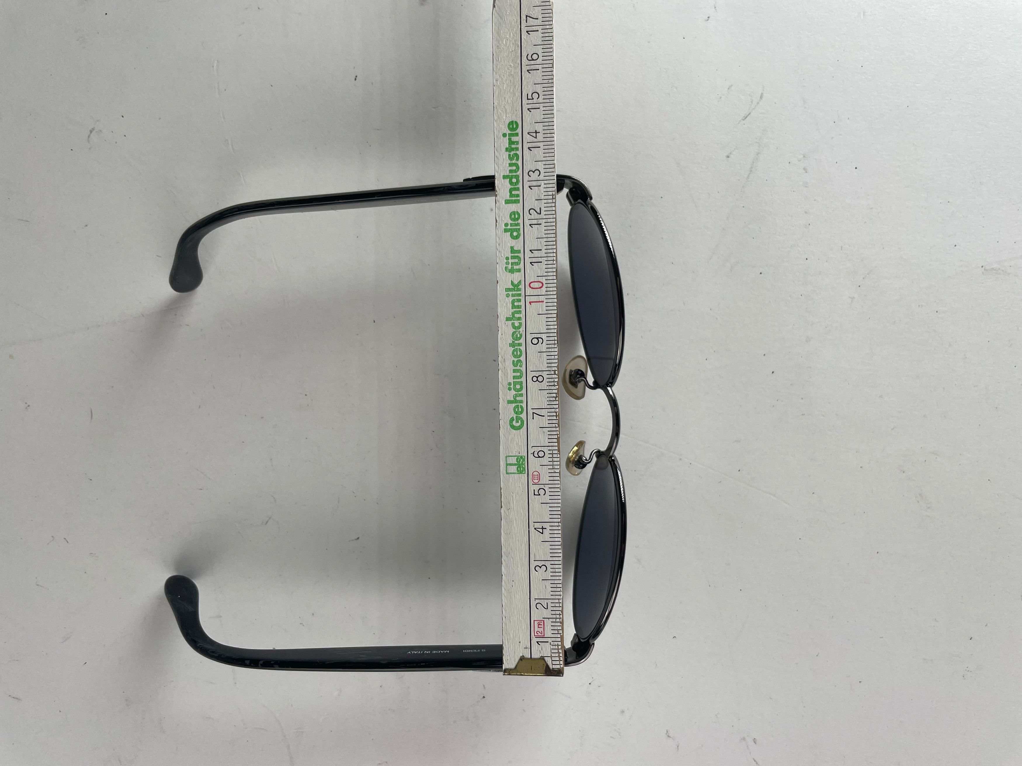 Fendi Vintage Roma Sunglasses Black / Green Size ONE SIZE - 7 Thumbnail