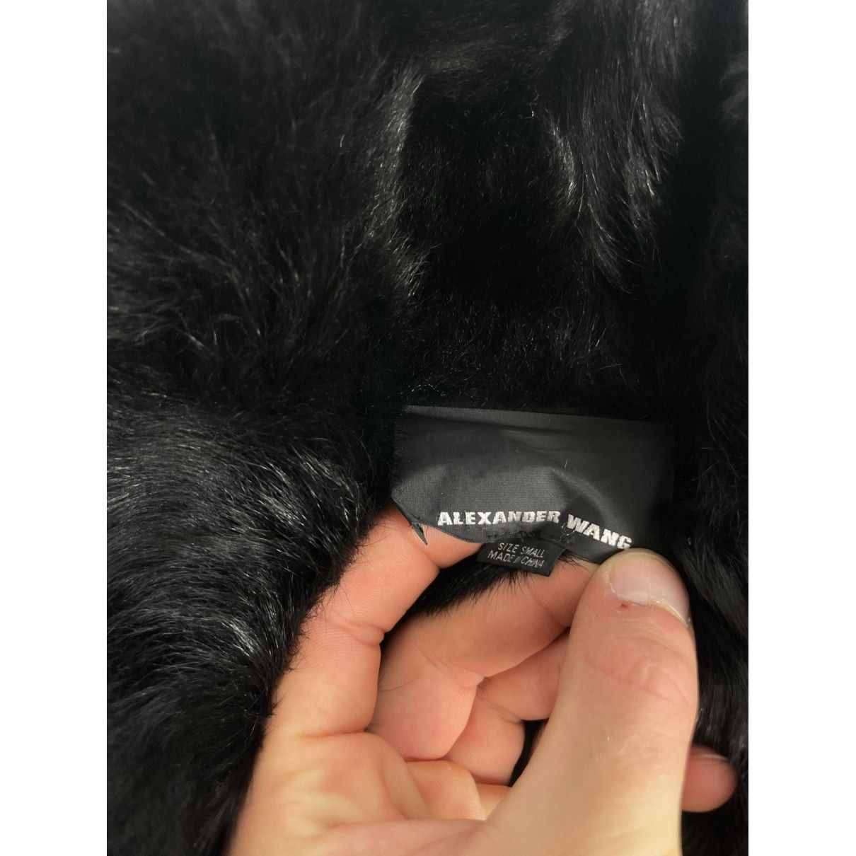 Alexander Wang Black Leather Jacket Size S / US 4 / IT 40 - 3 Thumbnail