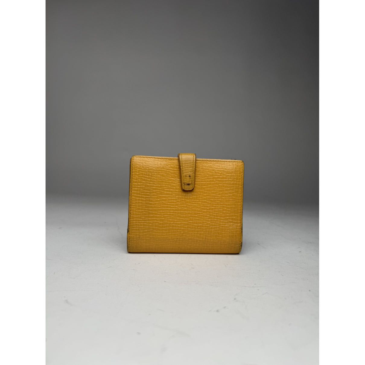 Loewe Puzzle Yellow Leather Wallet Size ONE SIZE - 2 Thumbnail