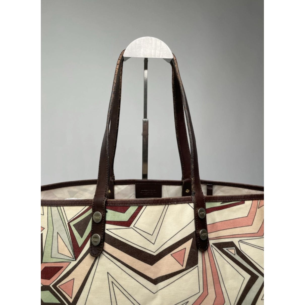Emilio Pucci Multicolour Leather Handbag Size ONE SIZE - 3 Thumbnail
