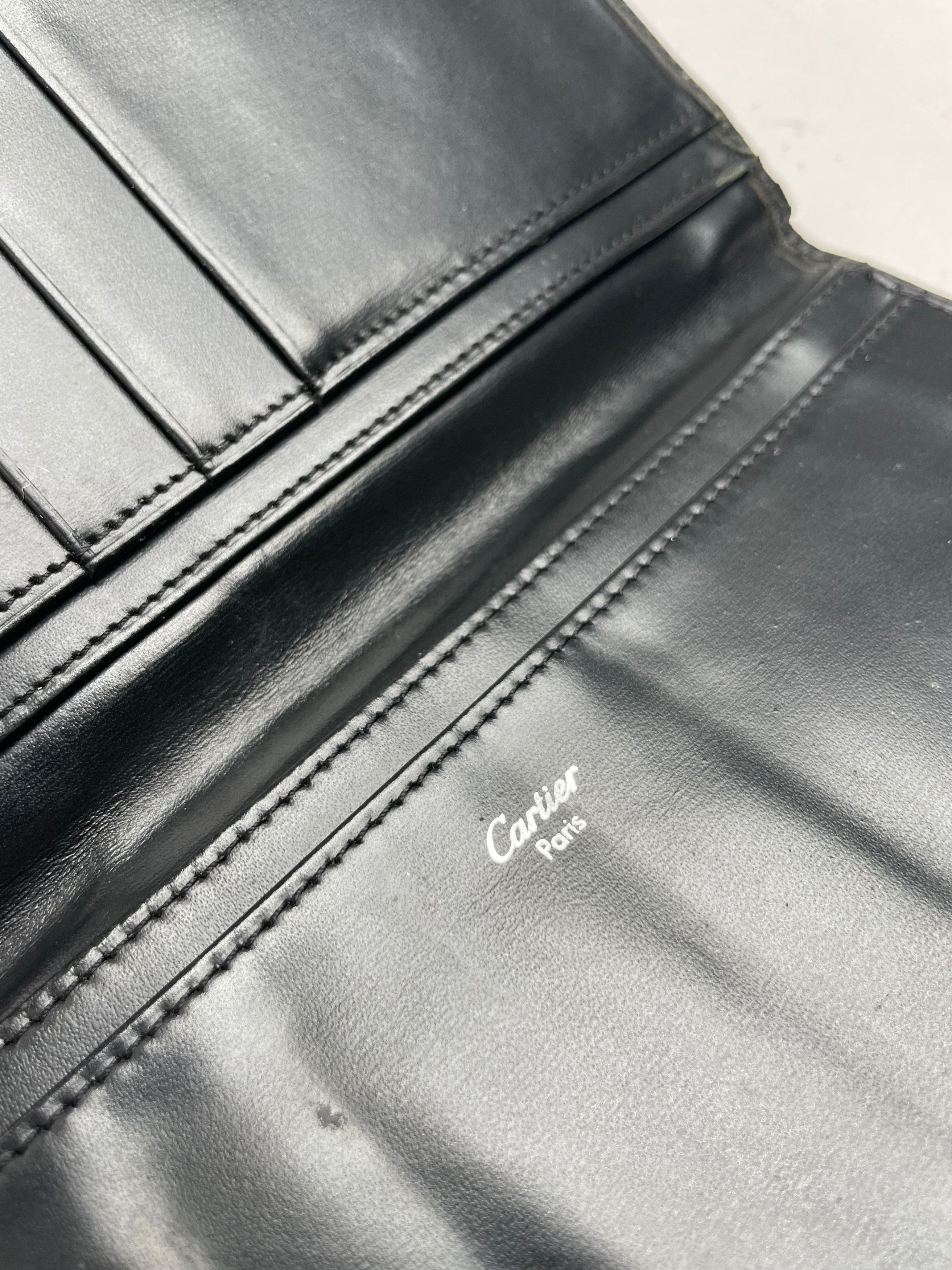 Cartier Vintage Patent Leather ID Holder black Size ONE SIZE - 3 Thumbnail