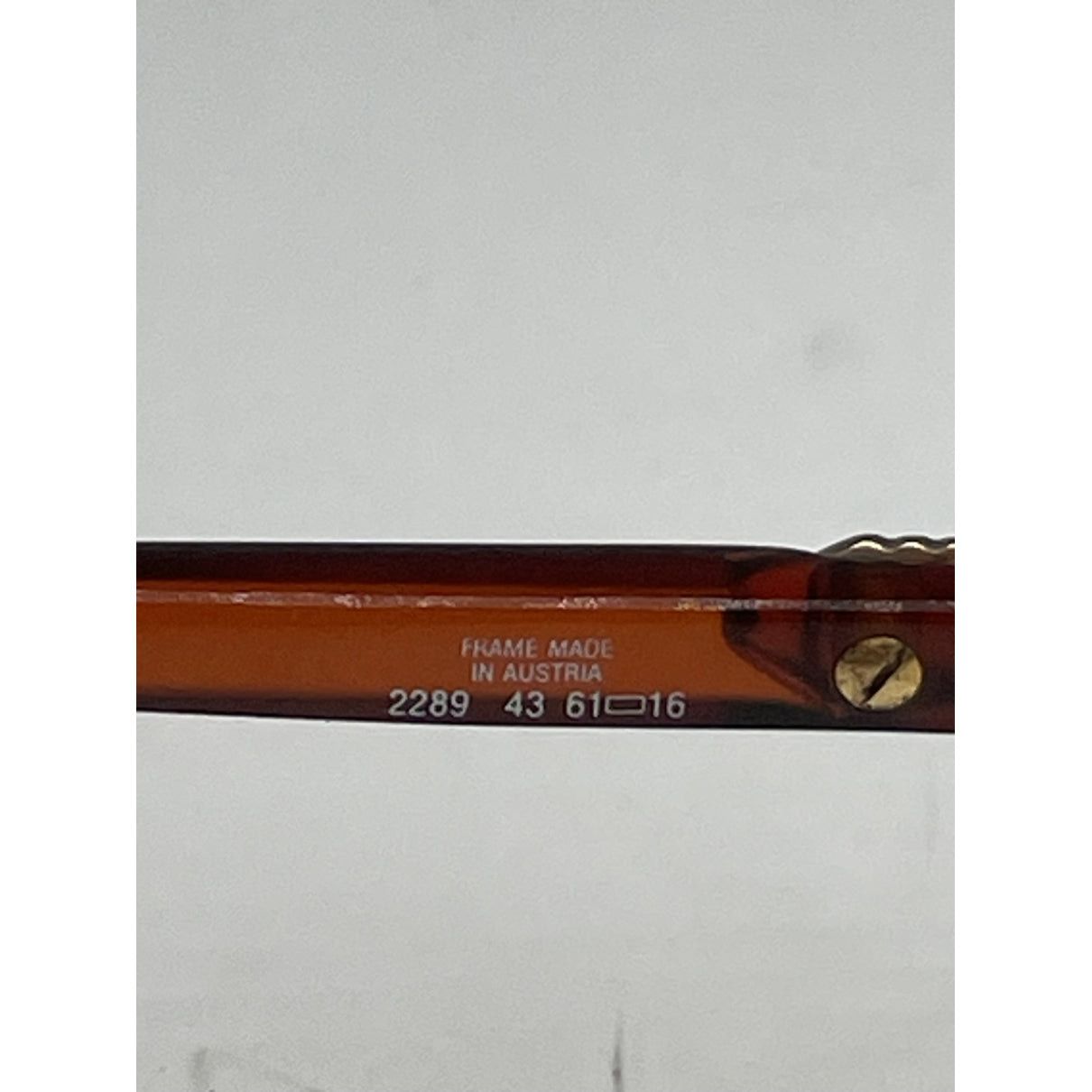 Dior Orange Metal Sunglasses Size ONE SIZE - 2 Thumbnail